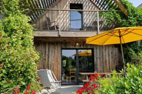 Gîte avec terrasses ensoleillées près du Mans le jardin des 4 saisons