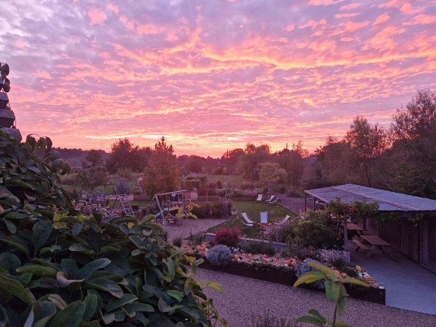 Vacances nature en Sarthe près du Mans gite le jardin des 4 saisons