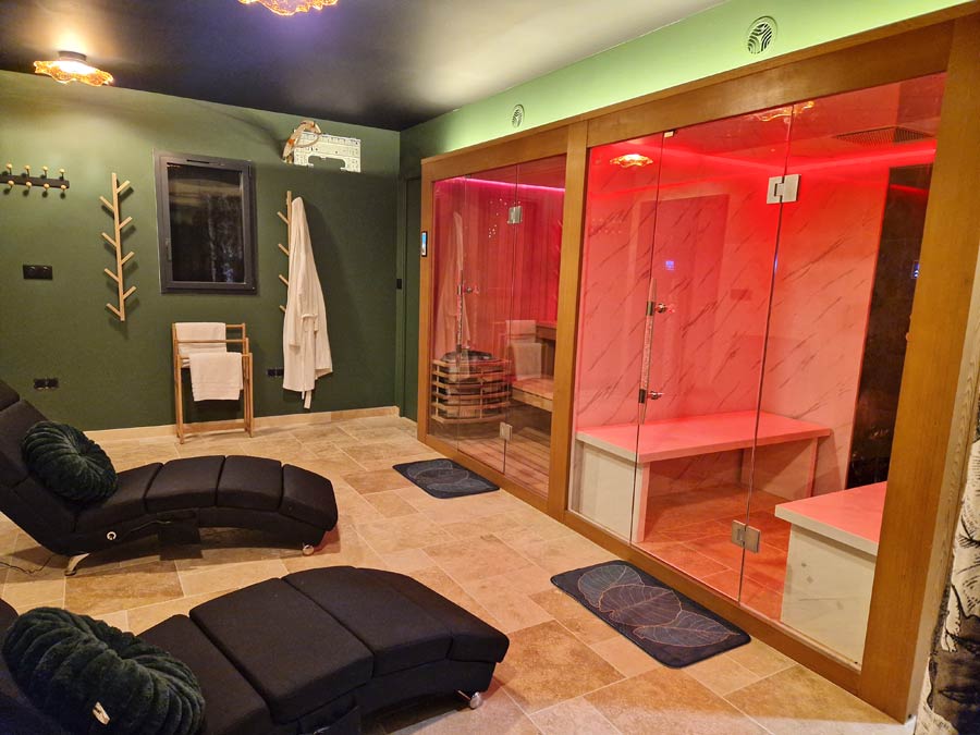 SPA avec sauna-et-hammam au gite et chambres d'hôtel le jardin des 4 saisons proche le Mans