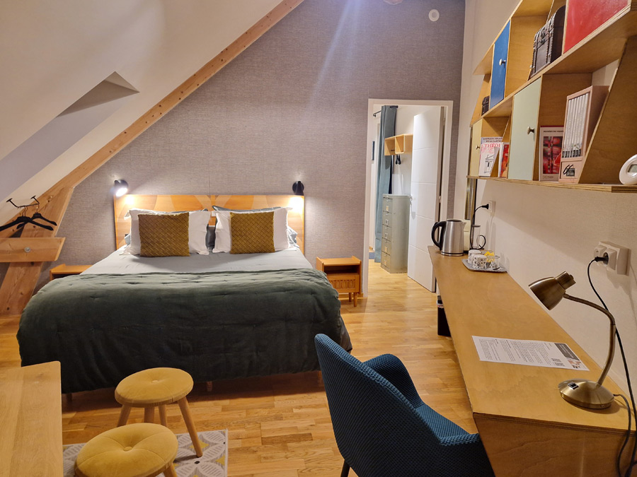 Chambre d'hôtel avec baignoire près du Mans le jardin des 4 saisons