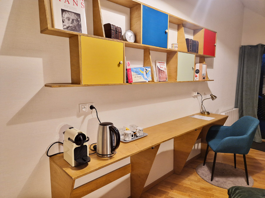 Chambre d'hôtel avec baignoire près du Mans le jardin des 4 saisons