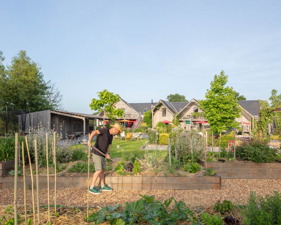 Potager en permaculture en Sarthe – Le Jardin des 4 Saisons