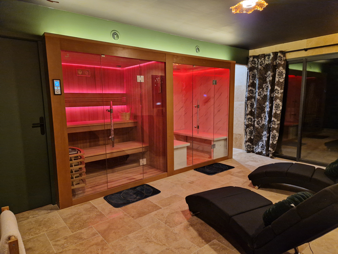 Gite 4 étoiles avec SPA proche du Mans le jardin des 4 saisons