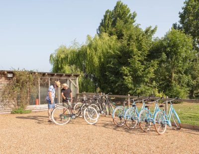 location vélos famille gîte proche le mans le jardin des 4 saisons vélobuissonnière